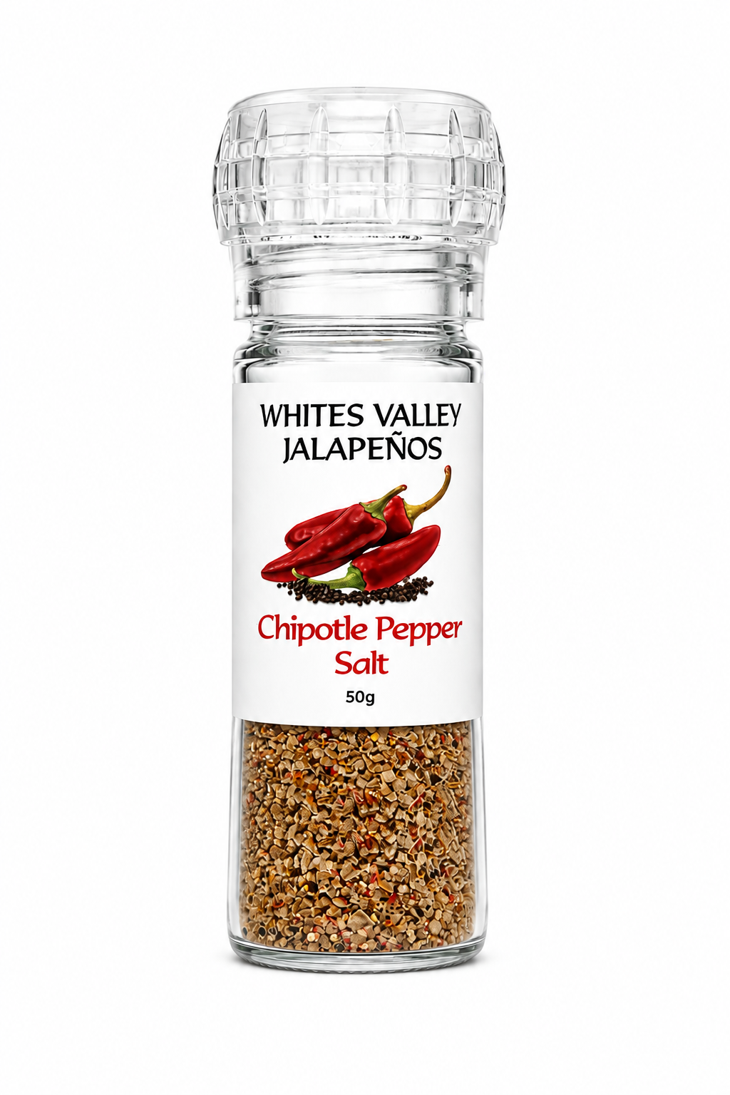 Chipotle Pepper Salt Grinder
