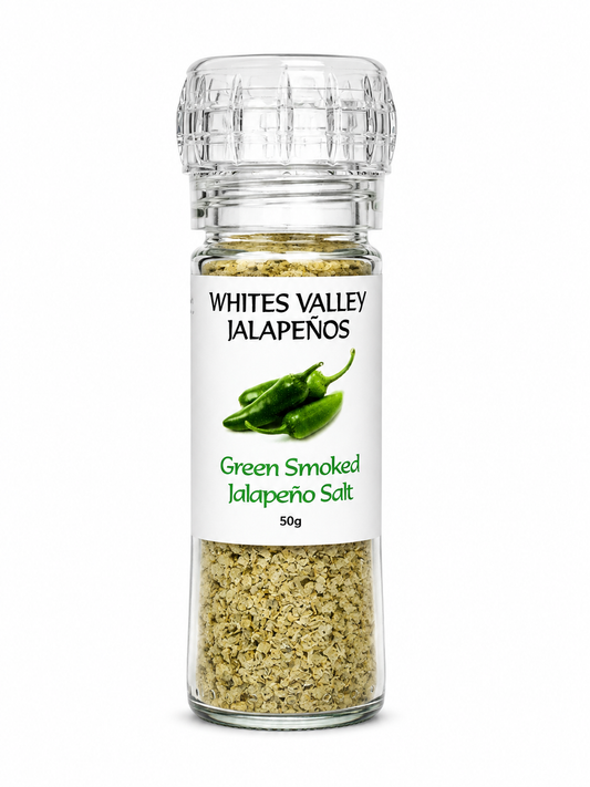 Green Smoked Jalapeño Salt Grinder