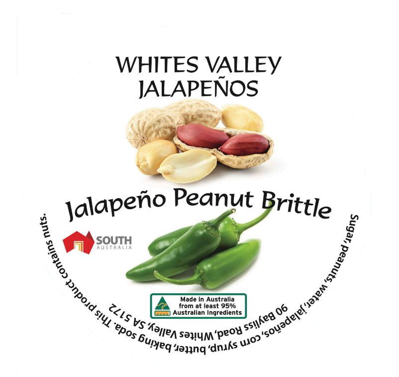 Jalapeño Peanut Brittle