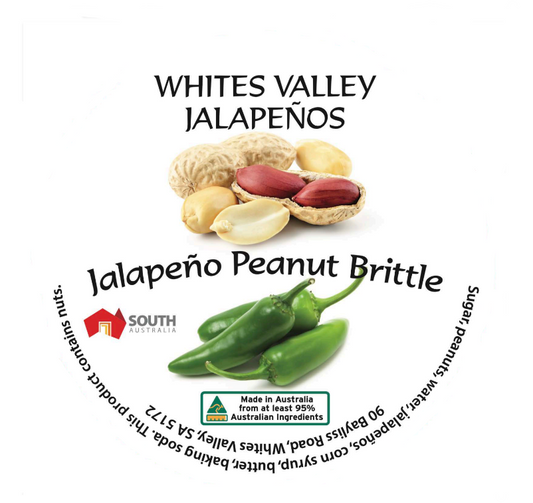 Jalapeño Peanut Brittle