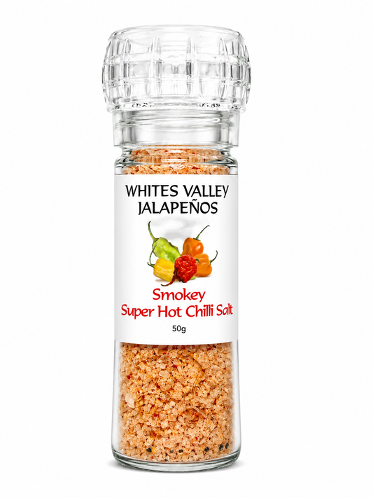 Smokey Super-Hot Chilli Salt Grinder