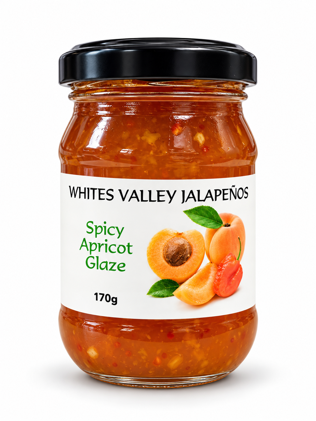 Spicy Apricot Glaze Jam