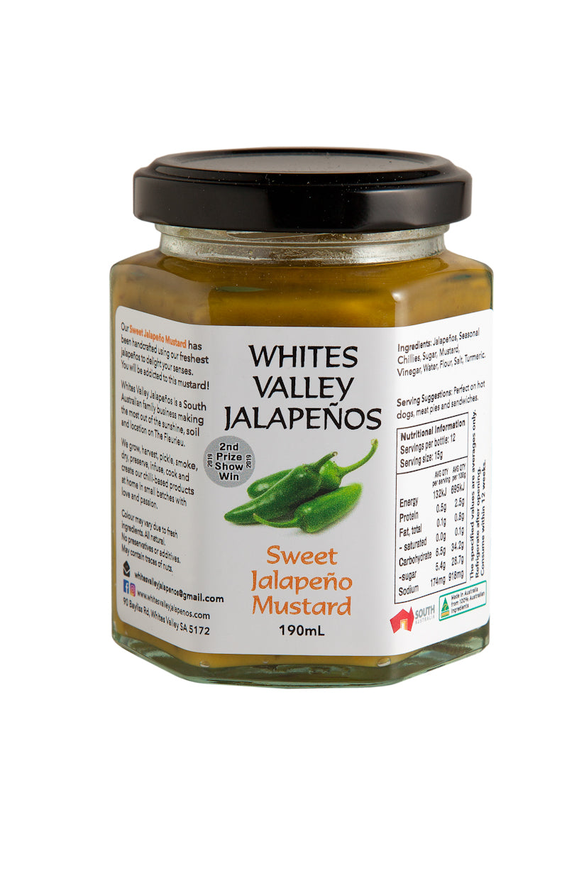 Sweet Jalapeños Mustard