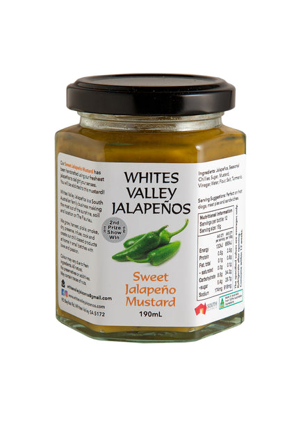 Sweet Jalapeños Mustard
